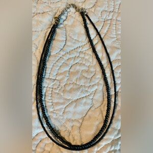 Express Black Necklace